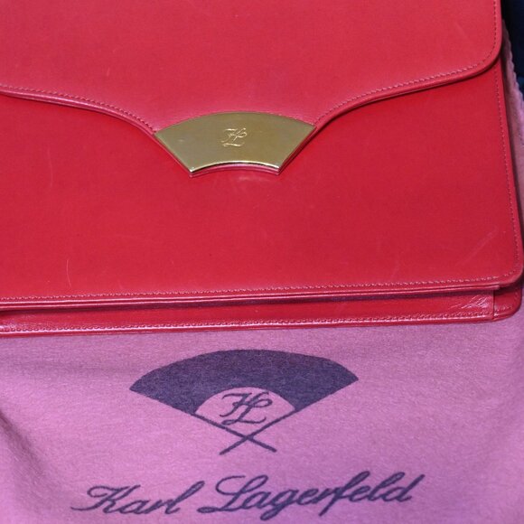 Vintage 90's Karl Lagerfeld Bag - Picture 1 of 16
